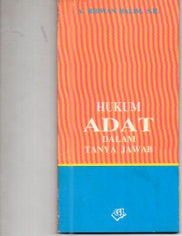 Image of Hukum Adat Dalam Tanya Jawab